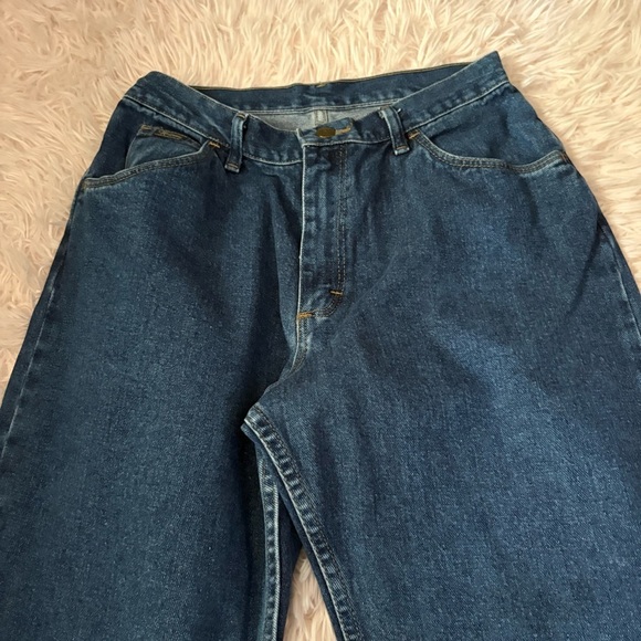 Wrangler High Rise Waist Jeans Sz 10 30” Inseam Mom Vintage Denim - Picture 2 of 7